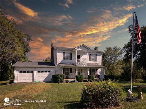 Pollard Family Farm with House : Mocksville : Davie County : North Carolina