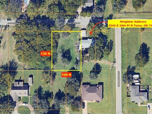 .31 Ac Ready to Build Vacant Lot : Tulsa : Oklahoma