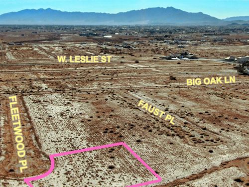 Cheap 0.27 Acre Lot with $500 Down : Pahrump : Nye County : Nevada