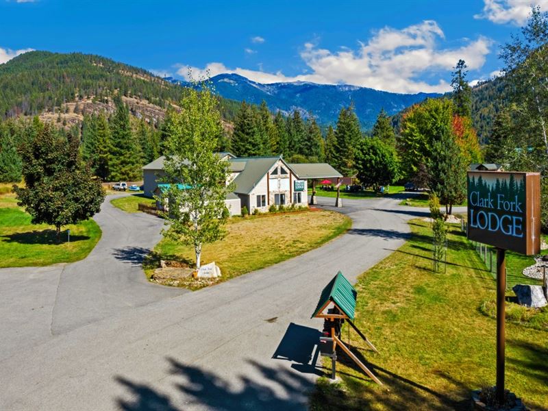 Clark Fork Lodge : Clark Fork : Bonner County : Idaho