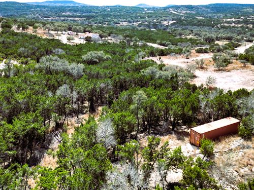 Ranch Land with Hilltop Views in TX : Kendalia : Blanco County : Texas