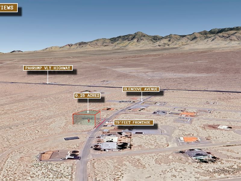 .25 Acre in Pahrump, $400 a Month : Pahrump : Nye County : Nevada