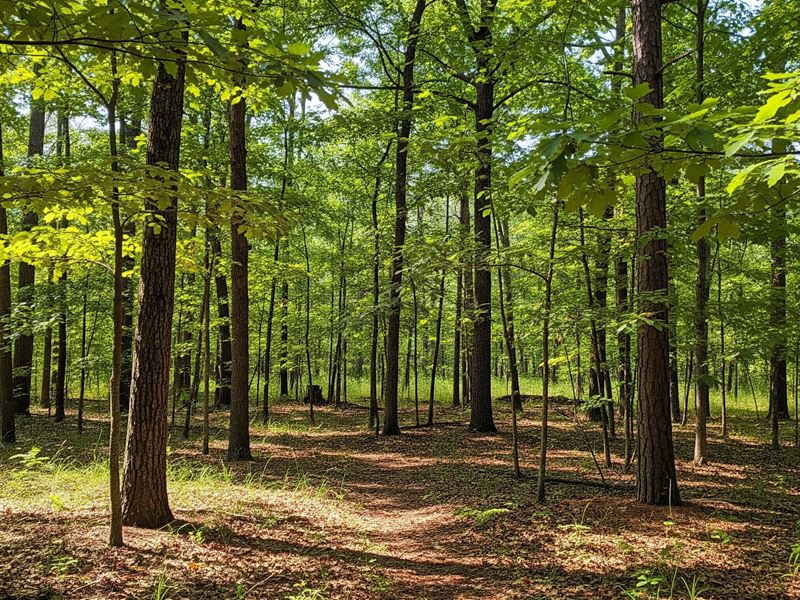 Beautiful Creek and Forest : Texarkana : Miller County : Arkansas