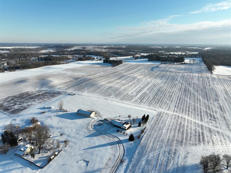 77.99 Tillable Acres with Irriga : Coloma : Berrien County : Michigan