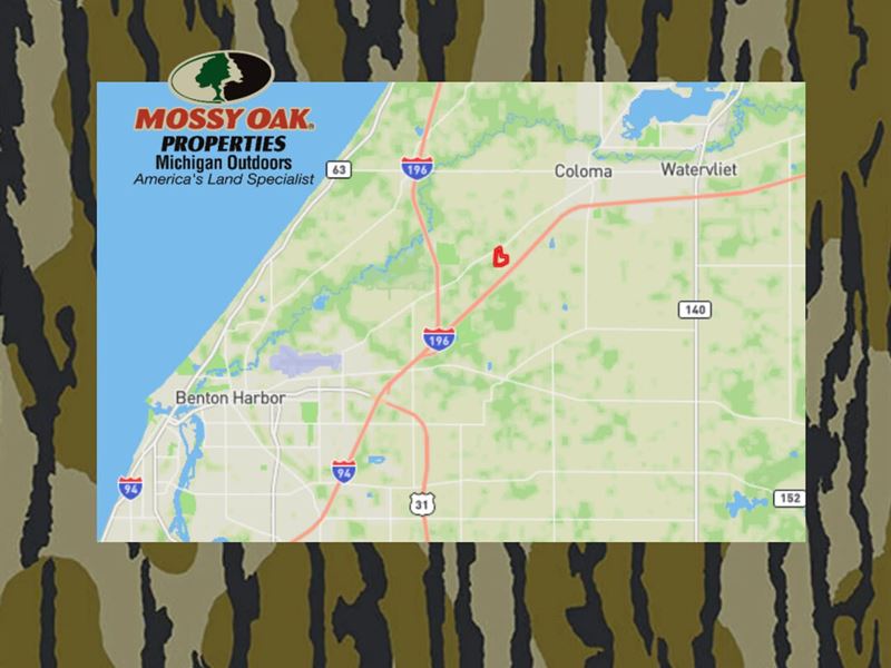 36 Tillable Acres Coloma, Michig : Coloma : Berrien County : Michigan