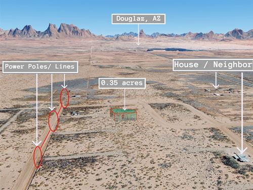 .35 Acre in Douglas, $200 a Month : Douglas : Cochise County : Arizona