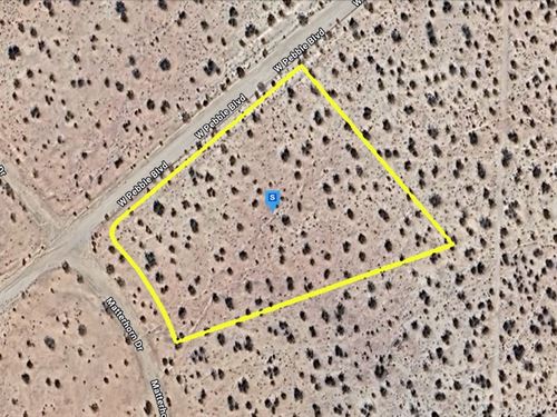 Ideal Corner Lot for $139.76/Month : California City : Kern County : California