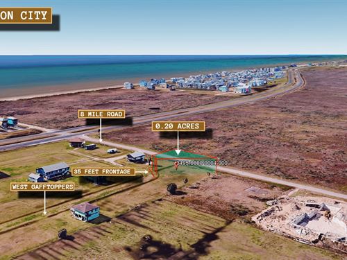 .2 Acre in Galveston, $1300/Month : Galveston : Texas