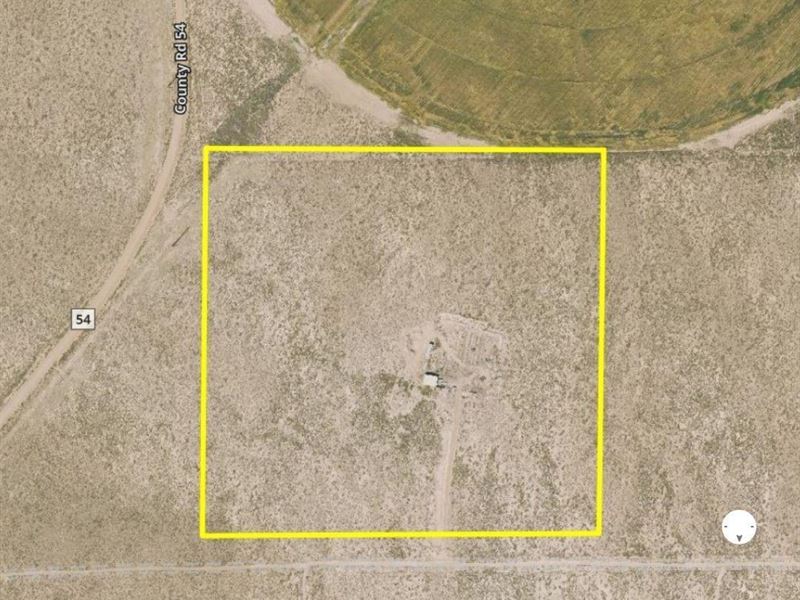 Horse Property with Utilities : Moffat : Saguache County : Colorado