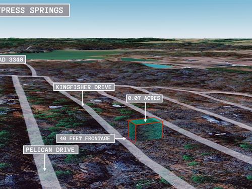 .07 Acre in Winnsboro, $150/Mo : Winnsboro : Franklin County : Texas