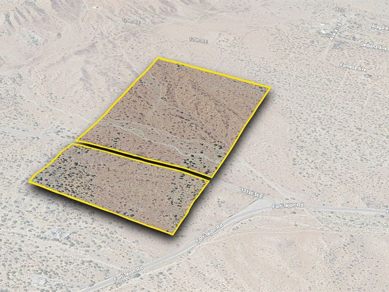 $6,250/Mo, Vast Agricultural Lot : Juniper Hills : Los Angeles County : California