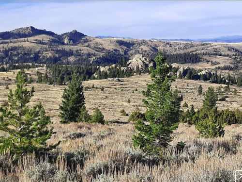 Mountain Views by Public Land : Mc Allister : Madison County : Montana