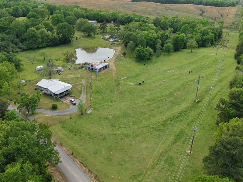 31 Acres with a Home & Barndominium : Hatfield : Polk County : Arkansas