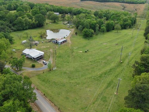 31 Acres With A Home & Barndomi : Hatfield : Polk County : Arkansas