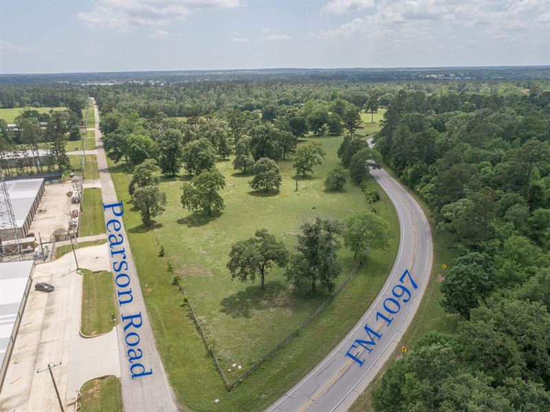 3 Acres, Commercial Corner, FM 10 : Montgomery : Montgomery County : Texas