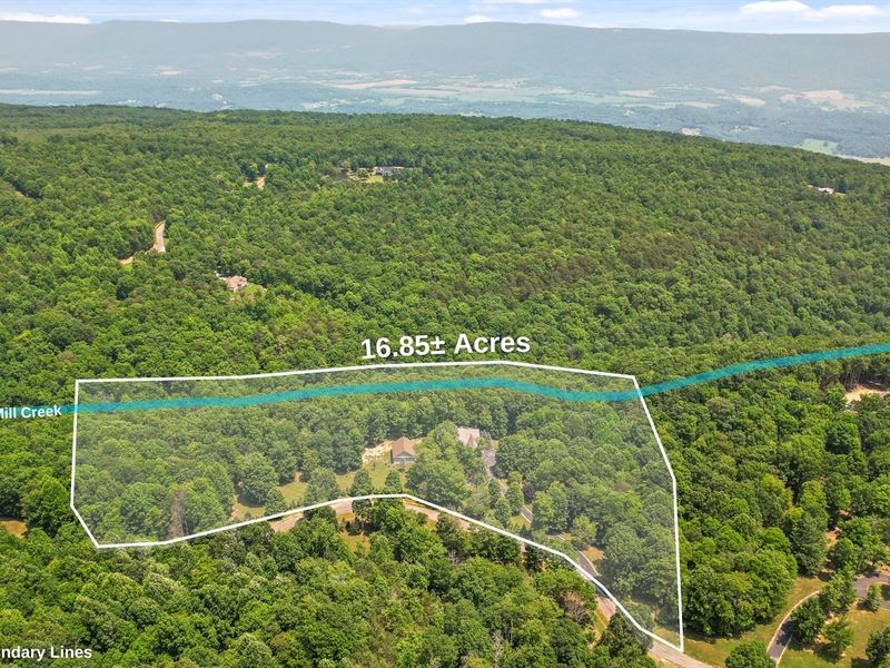 Custom Home on 16.85 Acres : Dunlap : Sequatchie County : Tennessee