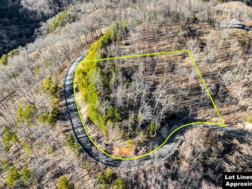 Elevated Cherokee Lake View Lot : Mooresburg : Hawkins County : Tennessee