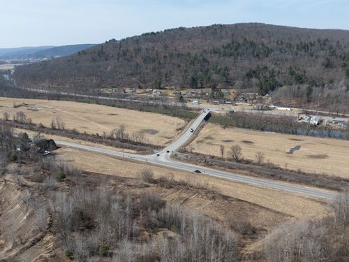 Gravel Mining Site : Norwich : Chenango County : New York