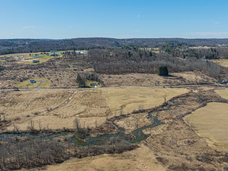 Large Country Building Lot : Triangle : Broome County : New York
