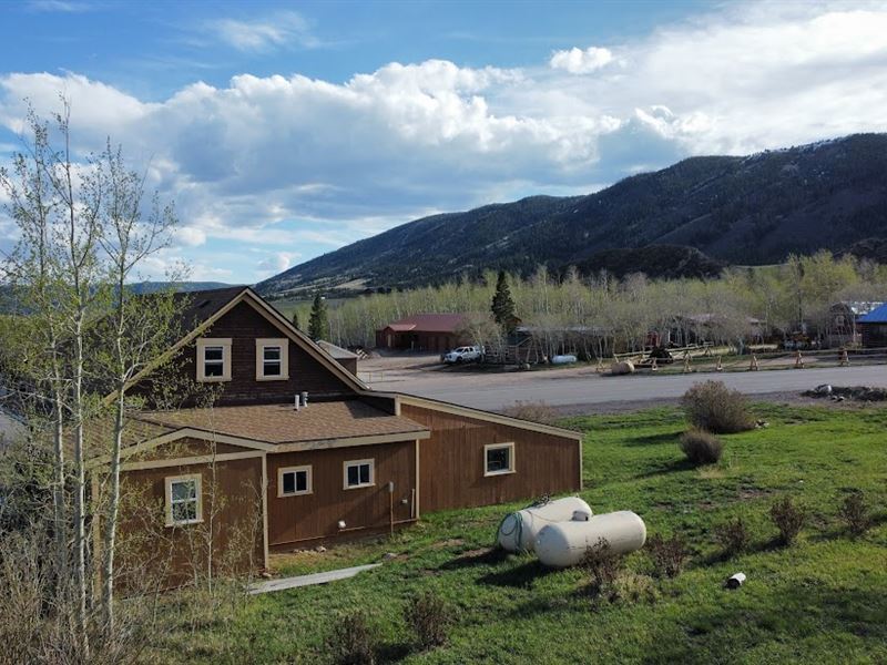 The Mattler House : Centennial : Albany County : Wyoming