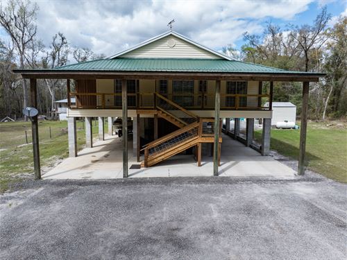 Stunning River Home : Branford : Lafayette County : Florida