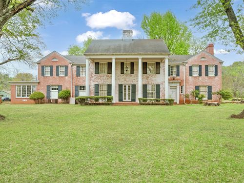 Historic Colonial Home for Sale : Paris : Lamar County : Texas