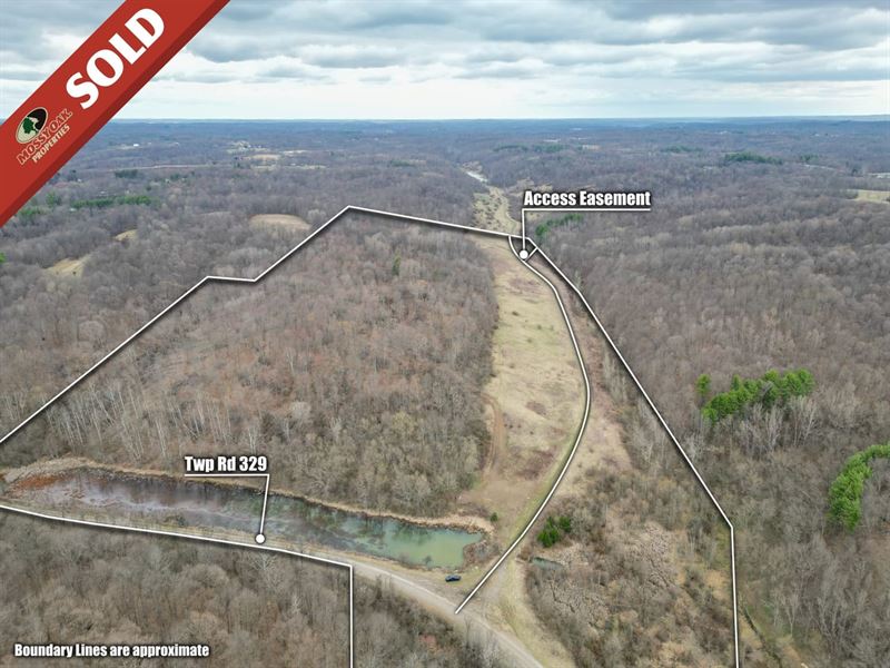 TR 329, 65 Acres, Perry County : Corning : Perry County : Ohio