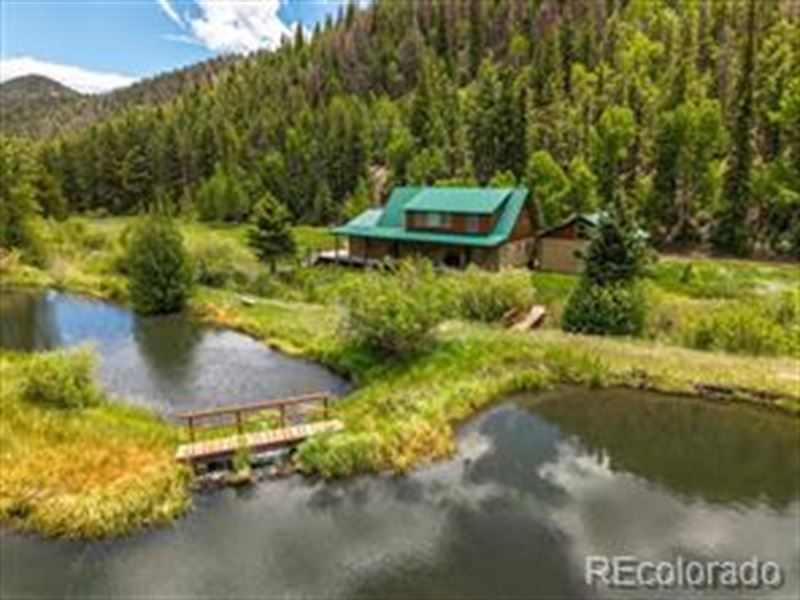 Beautiful Mountain Home : Poncha Springs : Saguache County : Colorado