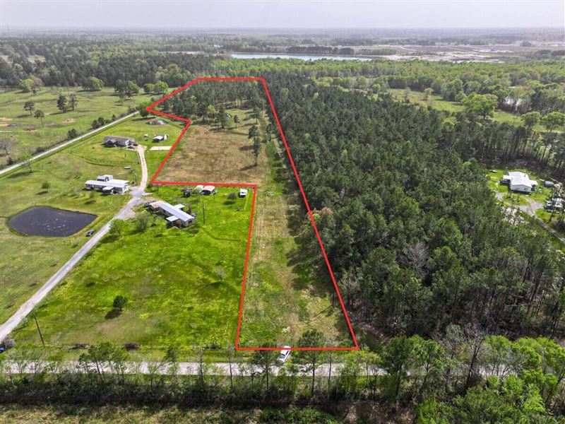 10 Acres, Guillory Road : Orange : Orange County : Texas