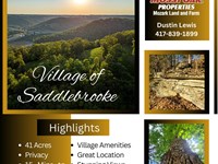 Pristine Community Development : Saddlebrooke : Christian County : Missouri