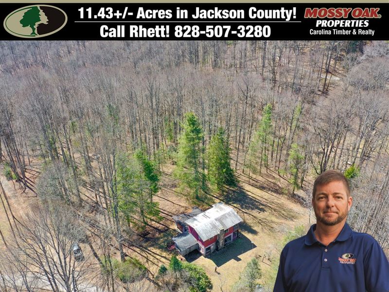 11.43 Acres Unresricted : Sylva : Jackson County : North Carolina