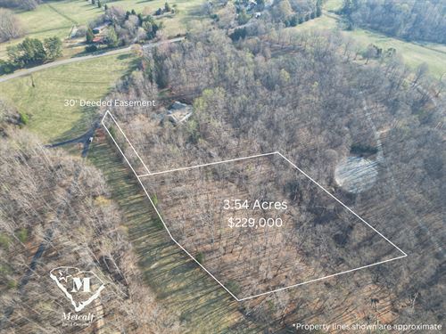 3.54 Acre Estate Lot in Landrum, SC : Landrum : Spartanburg County : South Carolina