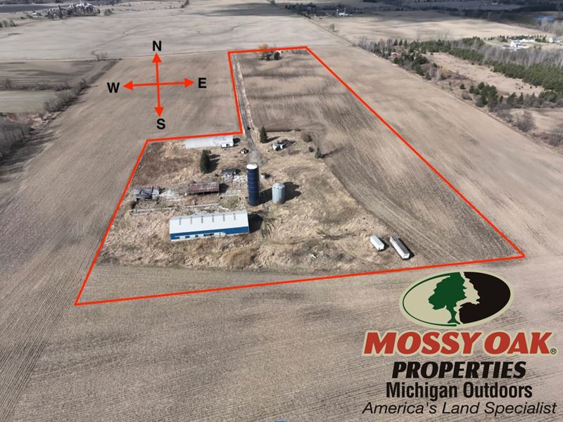 22.87 Acres 5176 Aitken Rd Croswell : Croswell : Sanilac County : Michigan