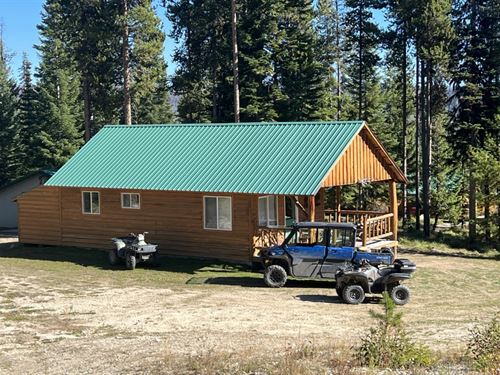 Black Diamond Lodge : Dixie : Idaho County : Idaho