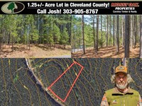 Beautiful 1.25 Acre Lot in Broad : Mooresboro : Cleveland County : North Carolina