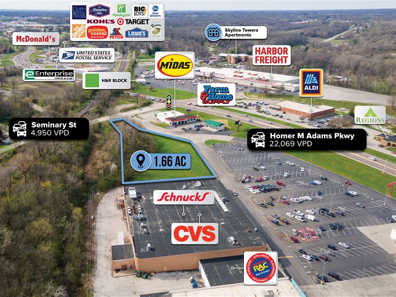 Schnucks Supermarket Outparcel : Alton : Madison County : Illinois