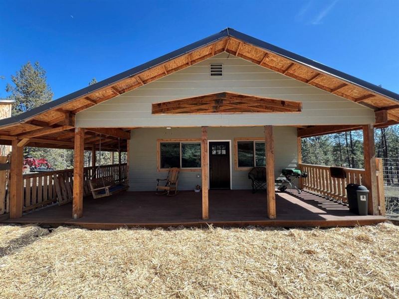 Cozy 1 Bed on 5 Acres : Bonanza : Klamath County : Oregon
