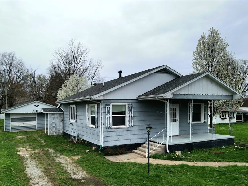 2 Bed 1 Bath Home for Sale Georgeto : Georgetown : Vermilion County : Illinois