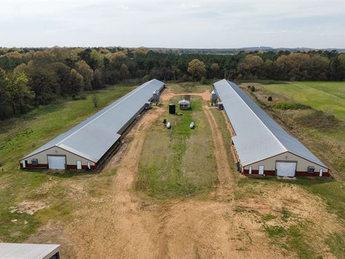 14 Acre Poultry Farm In Little Rive : Winthrop : Little River County : Arkansas