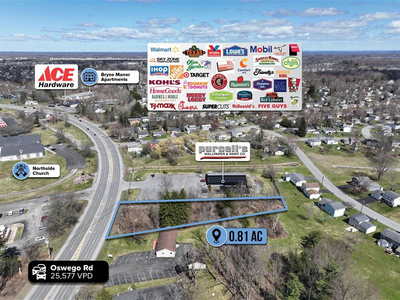 Syracuse Msa Commercial Parcel : Liverpool : Onondaga County : New York