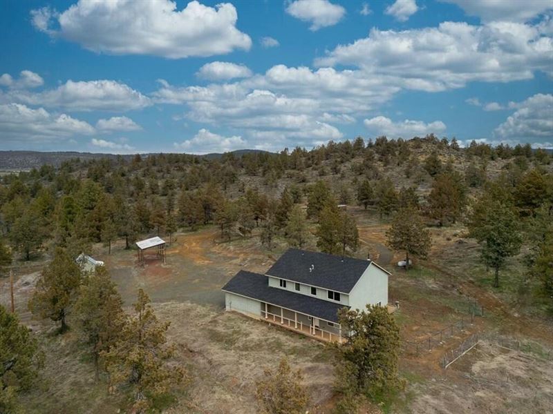 Serene 121.41 Acre Retreat : Bonanza : Klamath County : Oregon