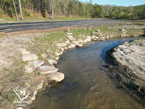 4.38 Acres, Gorgeous Creek : Travelers Rest : Greenville County : South Carolina