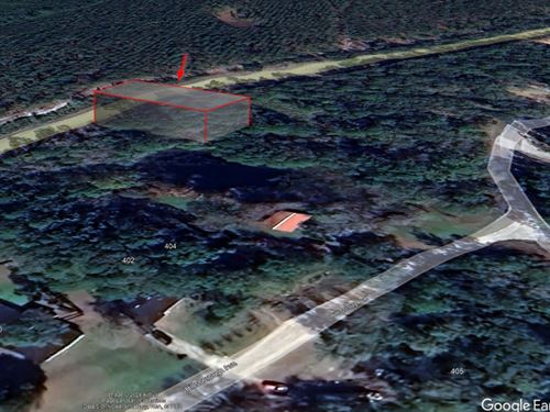 Paved Road Lot in Florahome $263/Mo : Florahome : Putnam County : Florida