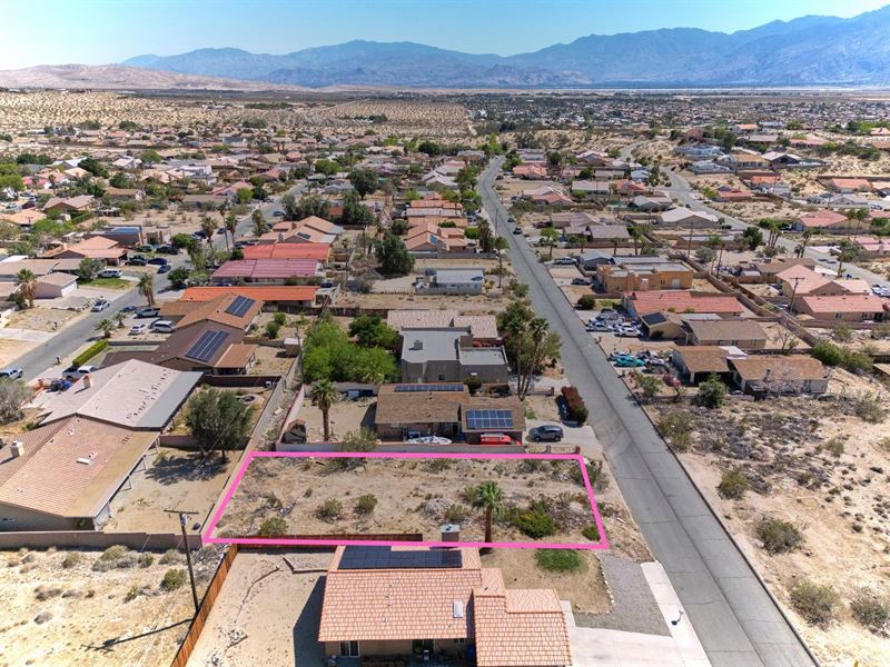 Cash Deal for Great 0.17 Acre : Desert Hot Springs : Riverside County : California