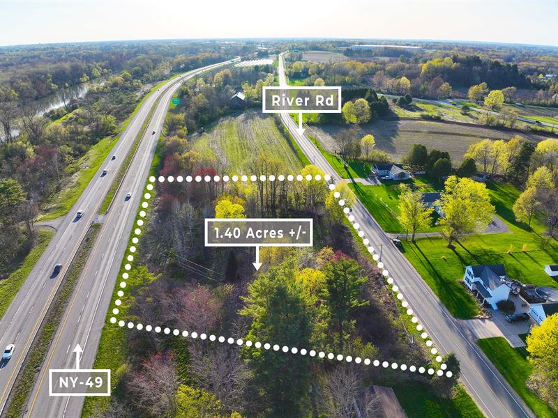 1.4 Acres Only 5 Min to Floyd : Floyd : Oneida County : New York