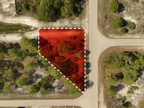 Waterfront Corner Lot, Lehigh Acres : Lehigh Acres : Lee County : Florida