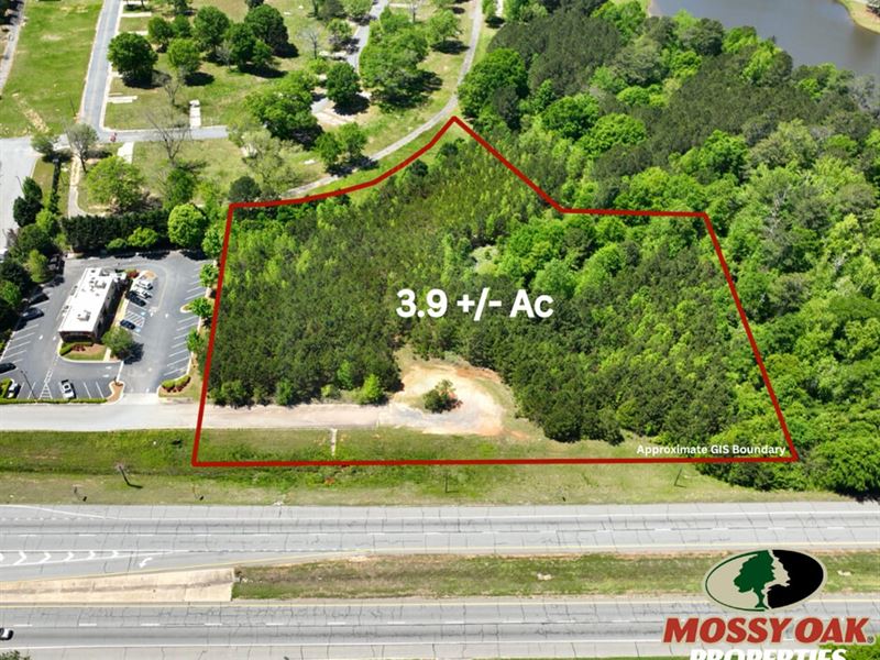 3.9 Ac Commercial for Sale in Lamar : Barnesville : Lamar County : Georgia