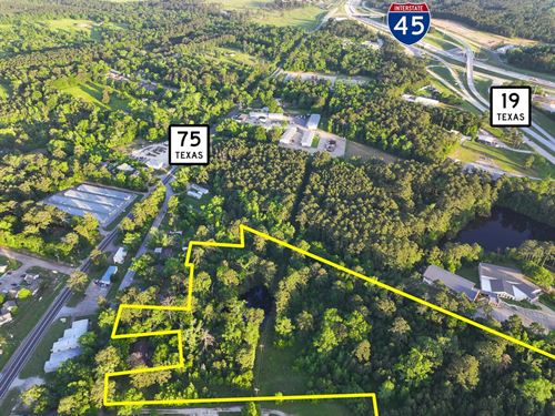 10.097 Acres, Old Houston Road : Huntsville : Walker County : Texas