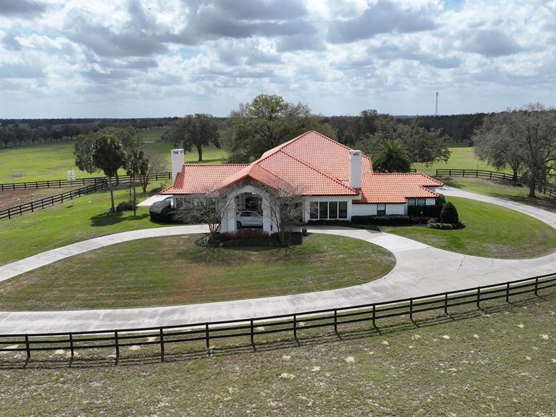 Heldon Ranch Equine Estate : Dunnellon : Marion County : Florida