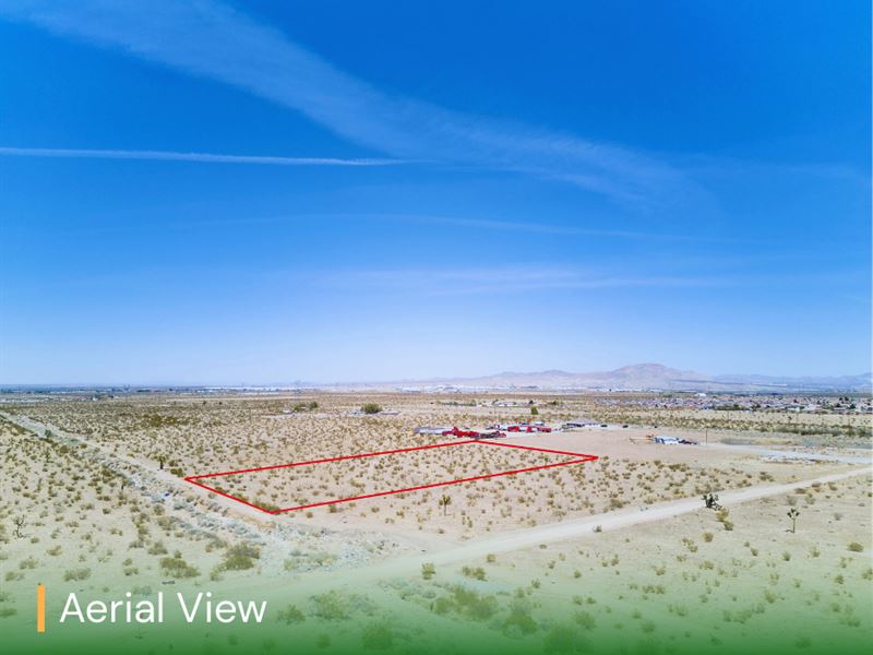 4.62 Acre Lot in Adelanto, CA : Adelanto : San Bernardino County : California